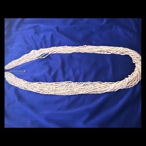 Mother of pearl multi-strand necklace